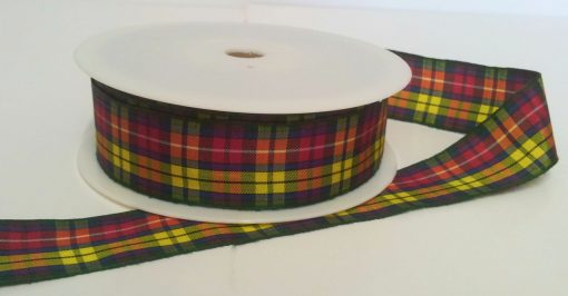Buchanan Polyester Tartan 25mm x 25m 1