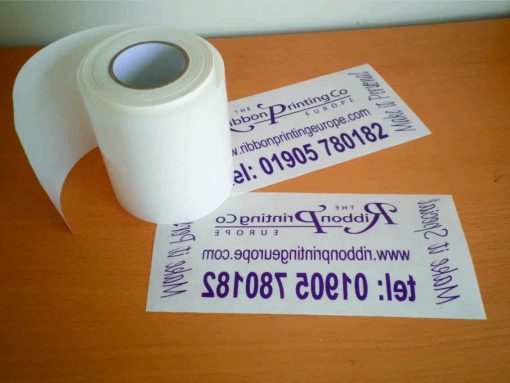 Diamond Clear Label Material 100mm x 25m
