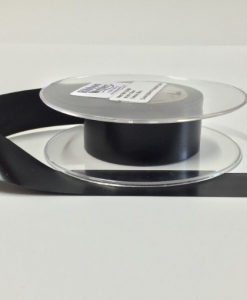 Black Slit Edge Washable Polyester label material 25mm x 50m