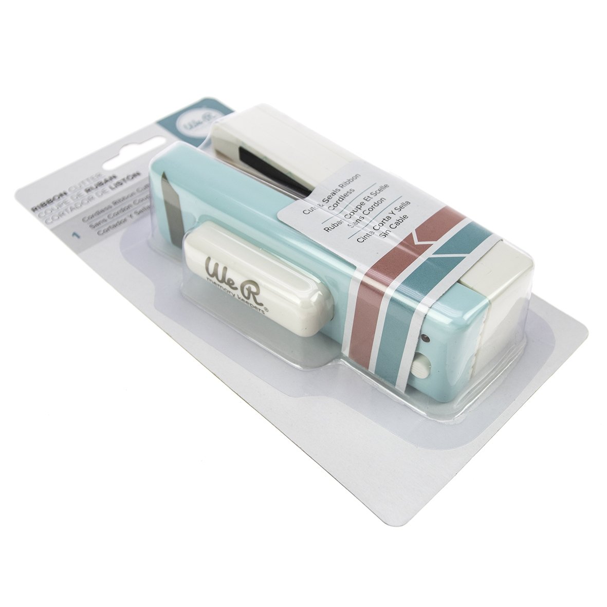 We R Memory Keepers Ribbon hot Wire Cutter cuts and Seals Most Ribbon