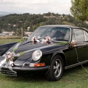 Metallic Wedding car decoration kit available in Gold, Silver or Rose gold