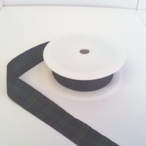 Blackwatch Polyester Tartan 25mm x 25m