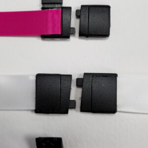 Black Plastic Safety Release Tool-Free Clamp Clips. 15mm & 20mm Available in packs of 50.