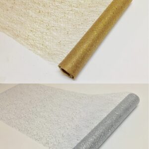 Glittered Table Runner 30cm x 5m 444503/444604