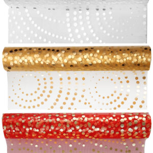 Spiral Dots Table Runner 28cm x 5m 4447