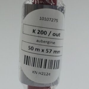 55mm  x 50m Purple K200 Foil