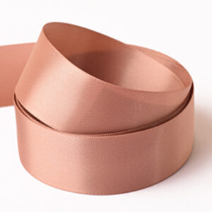 Rose Gold ( Col 330 ) Single Faced Satin Ribbon