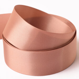 Rose Gold ( Col 330 ) 100mm Sash x 50 Metre roll - Single Faced Satin Ribbon