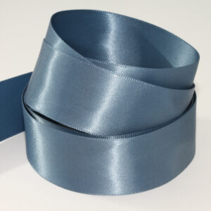 Storm Blue ( Col 625 ) Single Faced Satin Ribbon