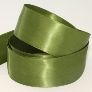 Ivy Green ( Col730  ) Double Faced Satin Ribbon x 20 Metre Roll