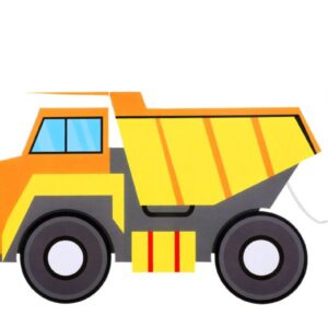 Lorry & Digger Bunting - 5m long