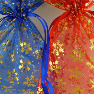 Organza drawstring gift bag