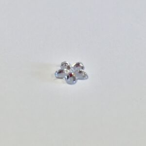 Waterdrop Clear Crysal Gem Self Adhesive 6mm Pack 100