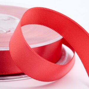 ( Col. 23 ) Coral Double Faced Satin