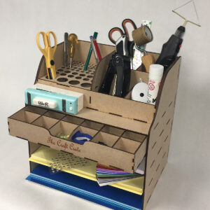 Handmade 'Craft Crate' storage unit, self assembly instructions included.