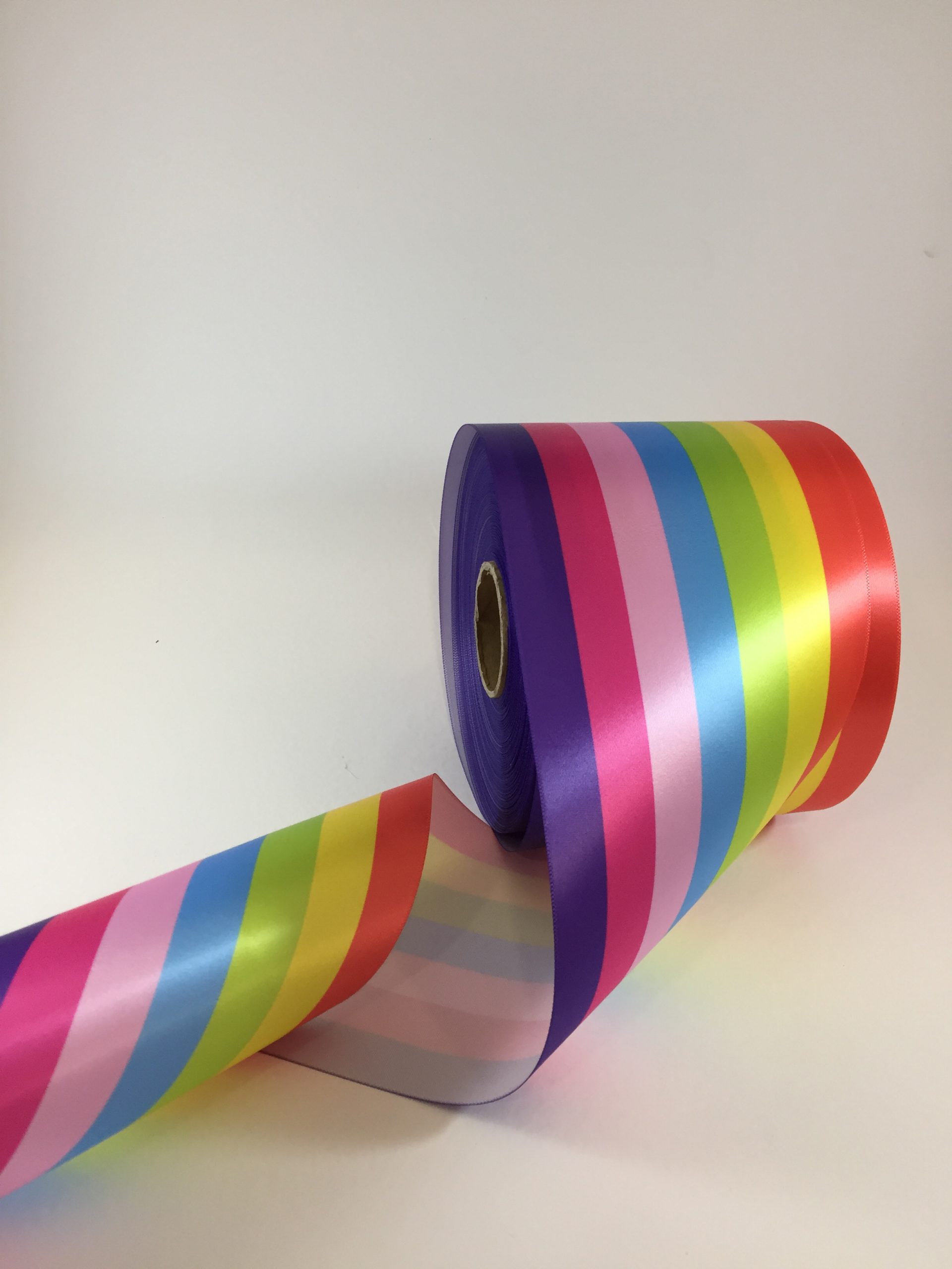 Rainbow Stripe Pride 38mm or 100mm x 50m Roll - Image 4