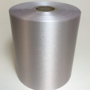 Silver Polyester Ribbon