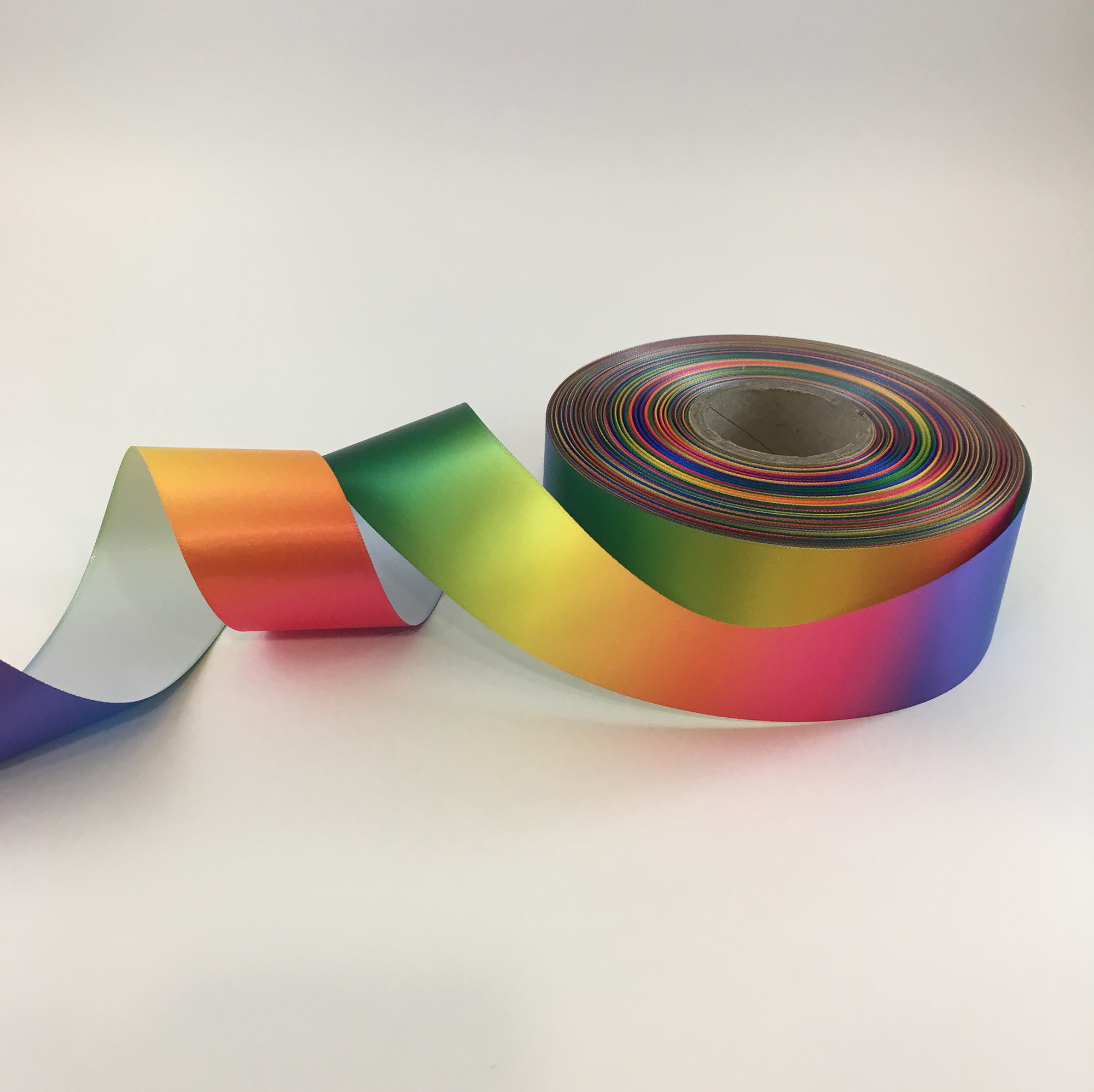 Rainbow Ombre 25mm, 38mm or 100mm x 50M Roll - Image 4