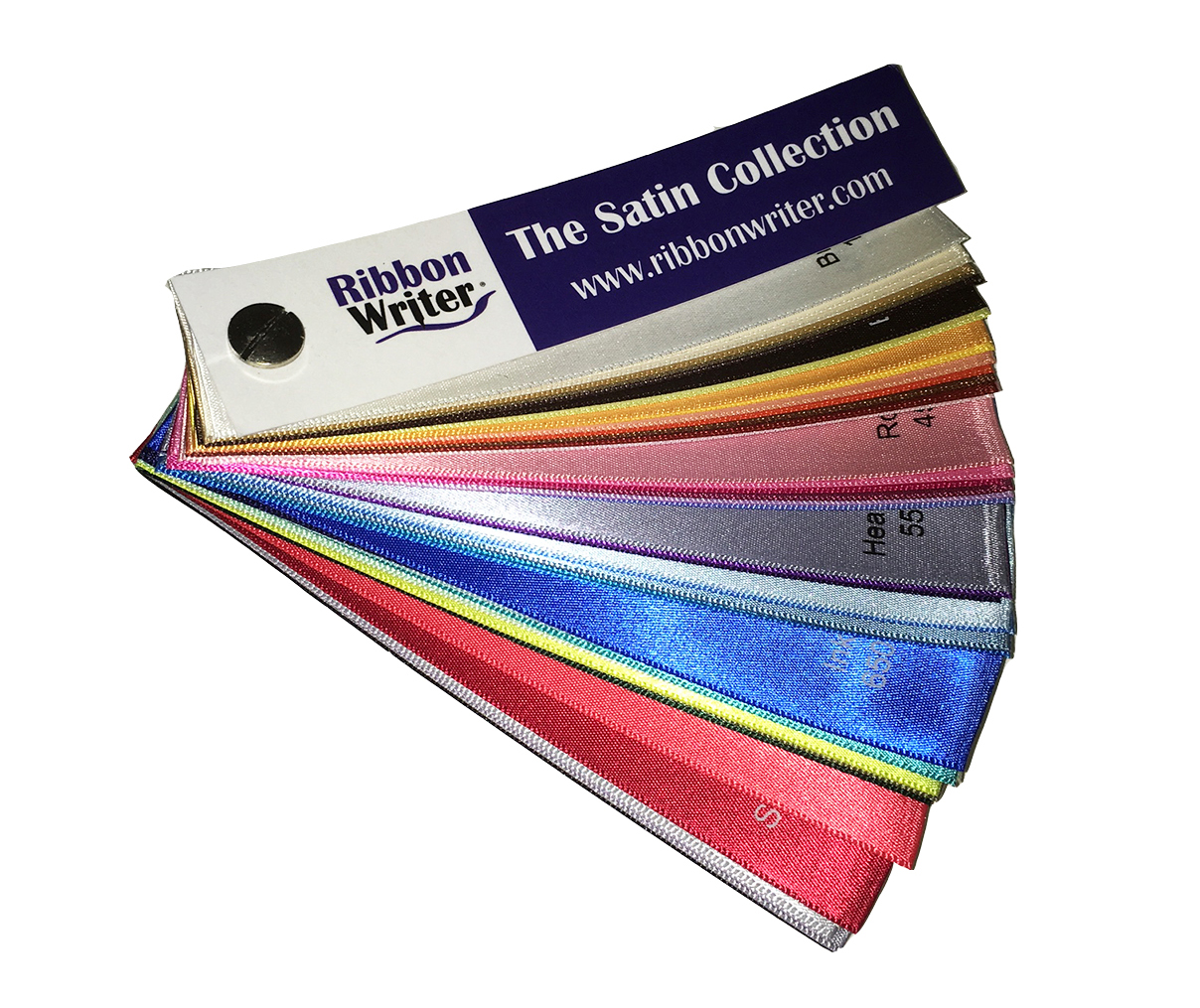 Satin Collection Ribbon Colour Swatch