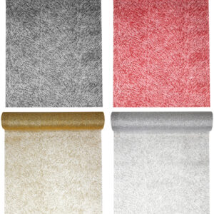 Glitterworks table runner 28mm x 5m T5076 - Available in 3 colours